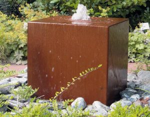 Gartenbrunnen-Aufbau Springbrunnen-Einbau aufbauen einbauen